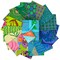 Kaffe Fassett Fat Quarter Bundle in 2025 Cool by Kaffe Fassett Collective for Free Spirit (FB4FQGP.COOLFEB25)